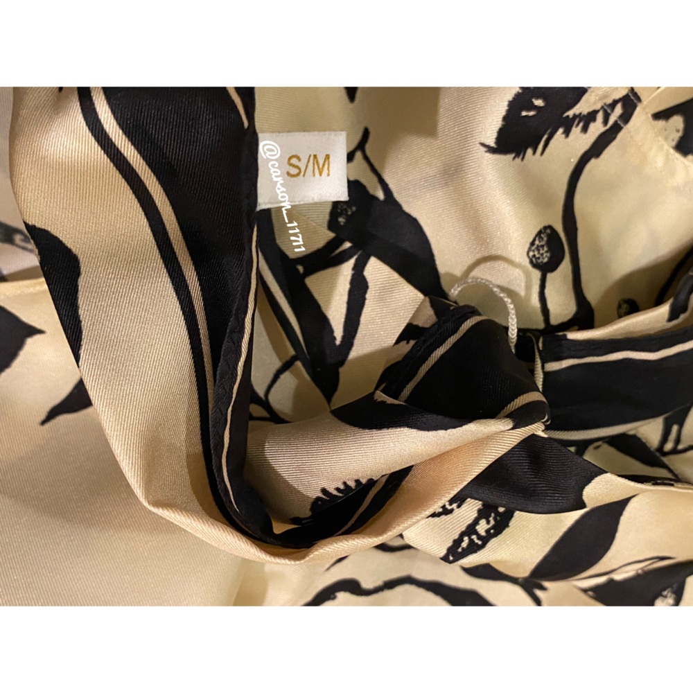 Zimmermann Ladybeetle Scarf Tie Silk Shirt - Picture 11 of 12